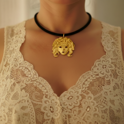 Ciondolo Gorgone della Minerva