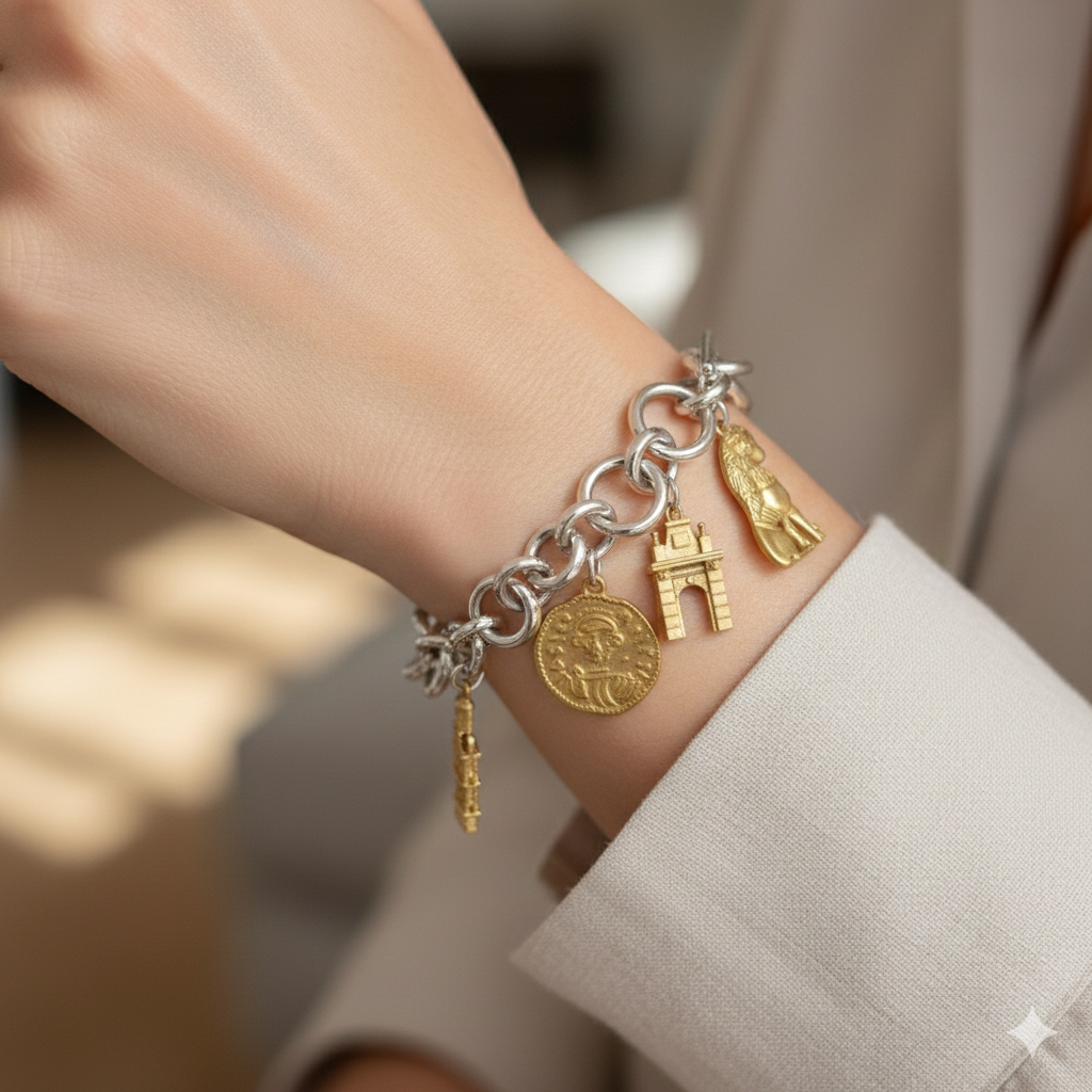 Bracciale ciondoli